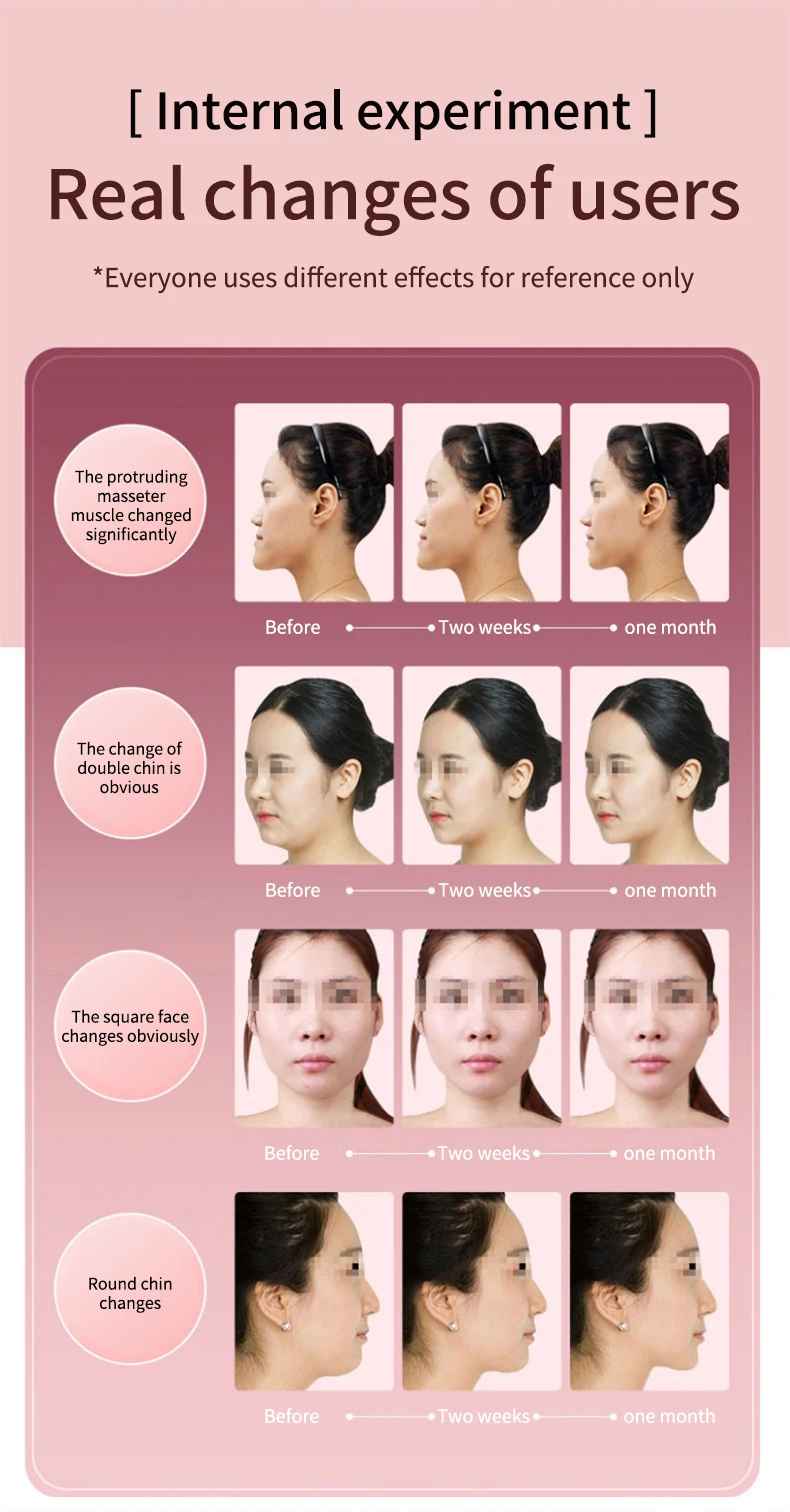 LED Photon Therapy Facial Slimming Vibration Massager Facial Lifting,Facial Heated Double Chin V Face Device ce