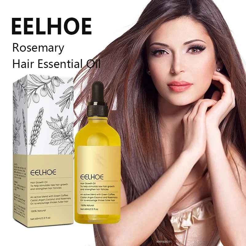 60ml Rosemary Dense Hair Essential Oil – Veganic Lavender Hair Care & Repair