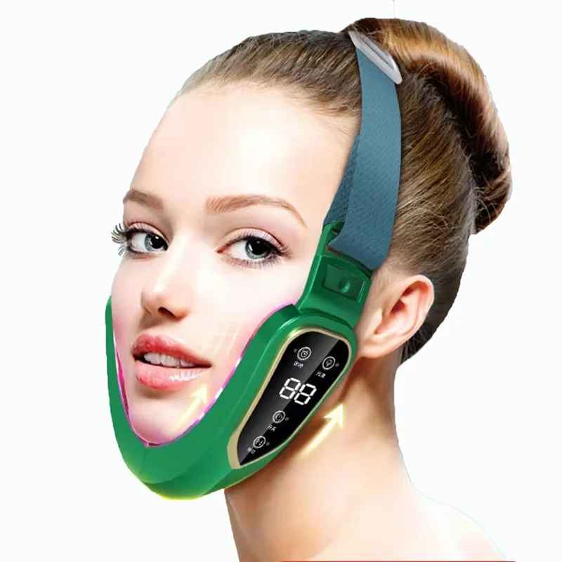 LED light therapy beauty device for skincare absorption